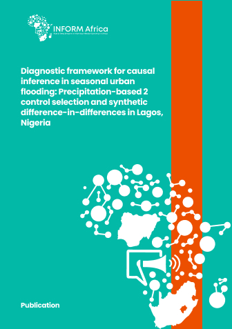 Diagnostic framework for causal inference in seasonal urban flooding: Precipitation-based 2 control selection and synthetic difference-in-differences in Lagos, Nigeria